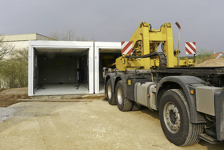 HARLTHAUS-Fertighaus-Ausbaustufen-Fertigteilgarage Fertigteilgarage für Ihr Traumhaus