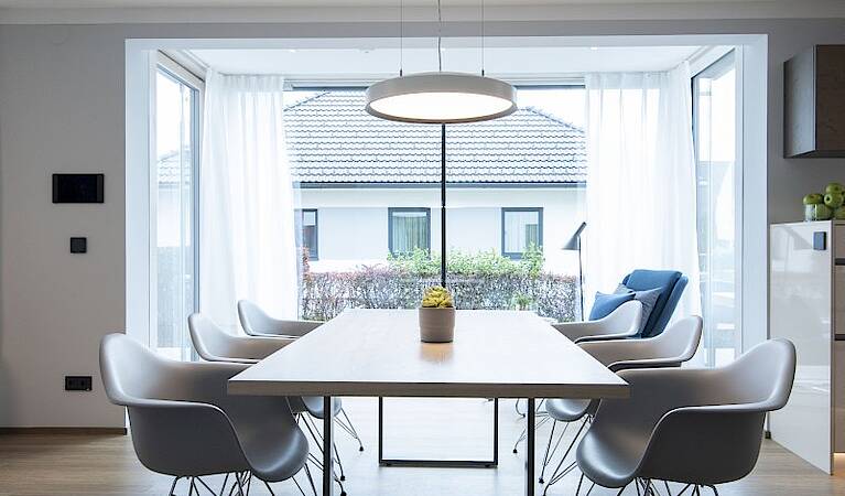 Fenster Musterhaus Trend 164 W Blaue Lagune